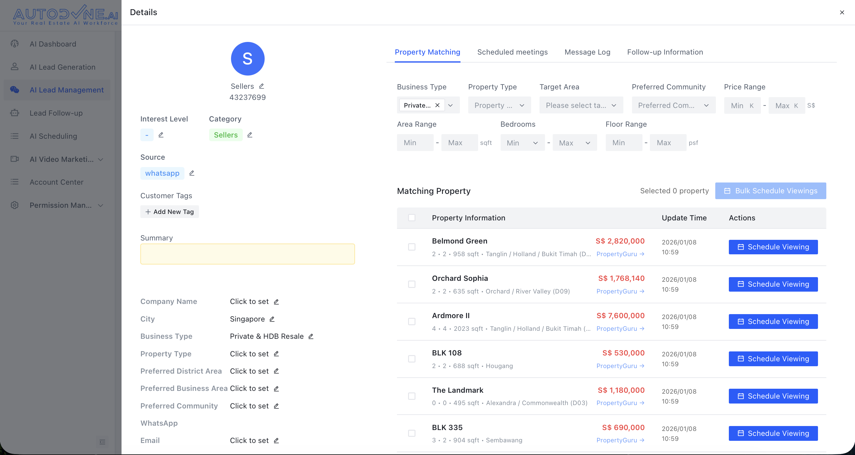 AI Smart Matching